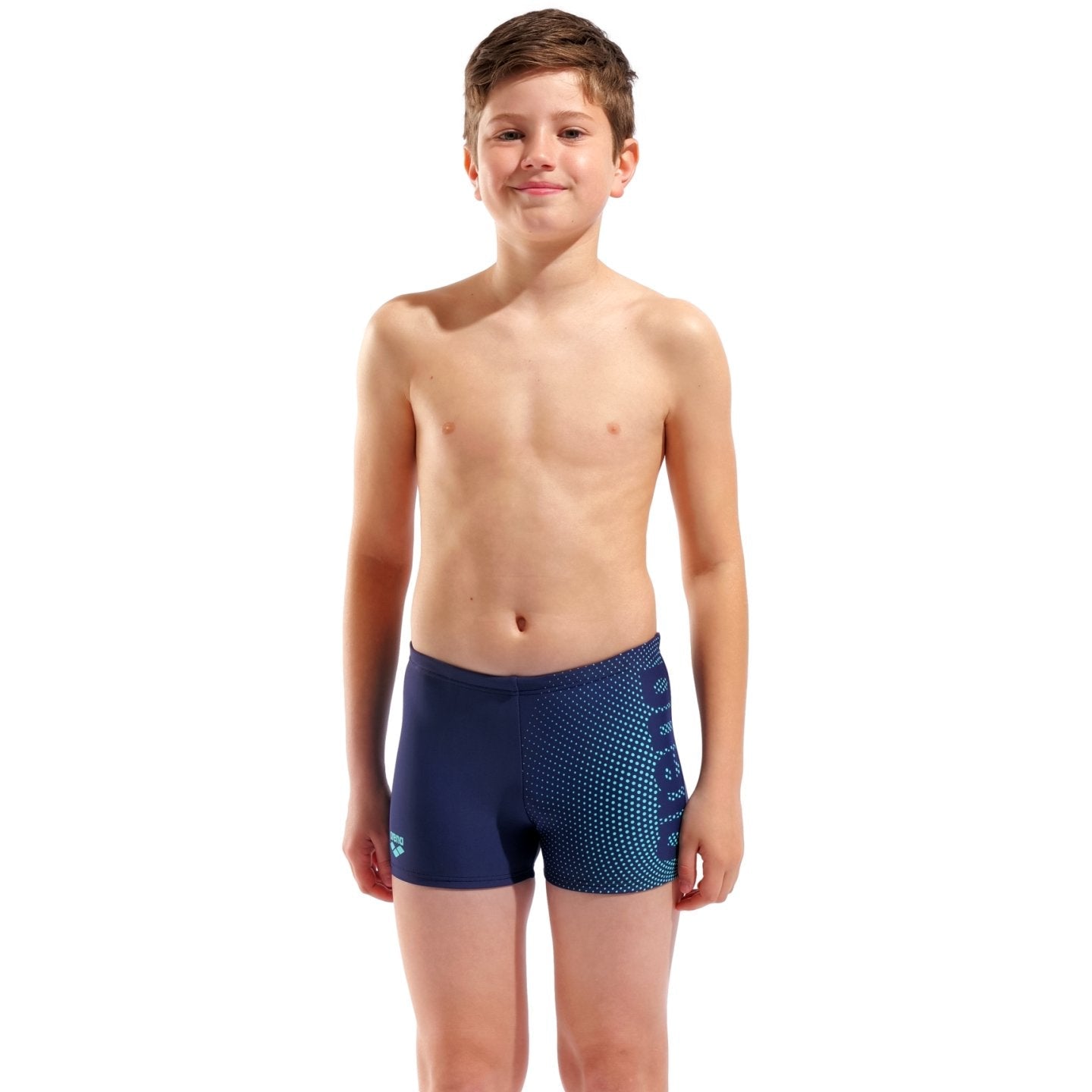 COSTUME ARENA BAMBINO PANTALONCINO BOY'S ARENA DIM LIGHT SWIM SHORT NAVY-WATER