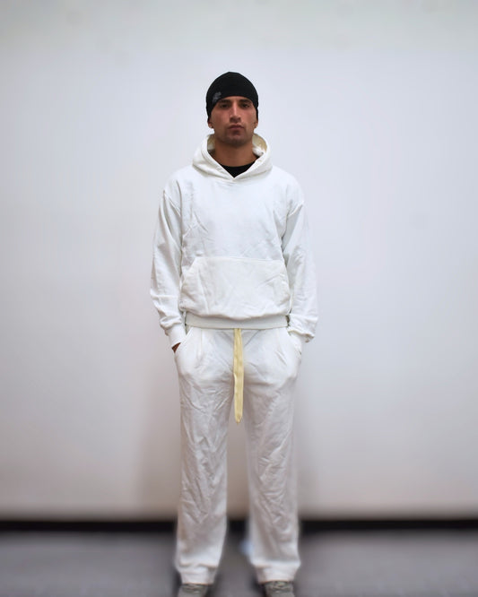 Coordinato Tuta Chill Boxy Fit Bianco