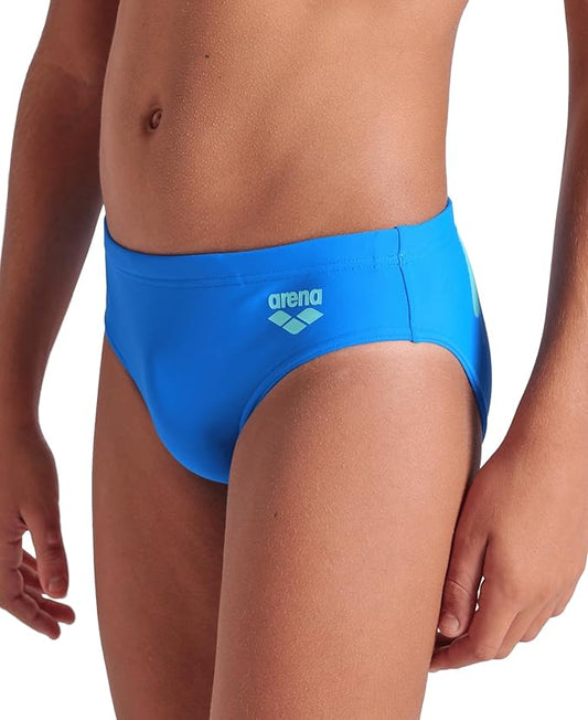 COSTUME ARENA BAMBINO SLIP BOY'S ARENA TALES SWIM BRIEFS BLUE CHINA-WATER