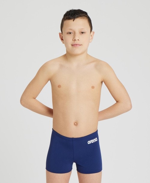 COSTUME ARENA BAMBINO PANTALONCINO BOY'S ARENA TALES SWIM SHORT NAVY-WHITE